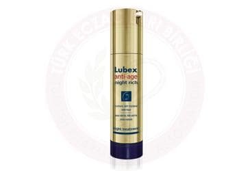 LUBEX ANTI AGE NIGHT RICH 50 ml şişe İlaç Görseli