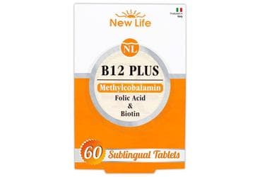 NEW LIFE B12 PLUS METHYLCOBALAMIN, FOLIC ACID, BIOTIN TABLET 60 tablet İlaç Görseli