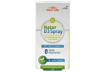 NATUR D3 SPREY 400 IU 10 ml şişe İlaç Görseli