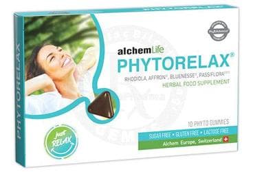 PHYTORELAX TAKVIYE EDICI GIDA 10 çiğneme tableti İlaç Görseli