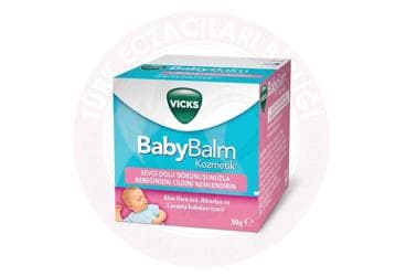 VICKS BABY BALM 50 g kavanoz İlaç Görseli