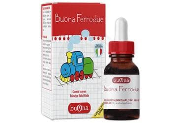 BUONA FERRODUE DEMIR ICEREN TAKVIYE EDICI DAMLA 15 ml şişe İlaç Görseli