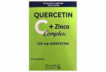 PHARMALIFE RESEARCH QUERCETIN C COMPLEX KUERSETIN VE VITAMIN C ICEREN TAKVIYE EDICI GIDA 200 mg 60 tablet İlaç Görseli
