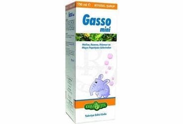 GASSO IHLAMUR, MELISA, REZENE VE KARISIK BITKI OZLERINDEN GIDA TAKVIYESI 150 ml şişe İlaç Görseli