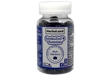 HERBALAND SAMBUZINC GUMMIES CIGNENEBILIR FORM TAKVIYE EDICI GIDA 60 çiğnenebilir jel form İlaç Görseli