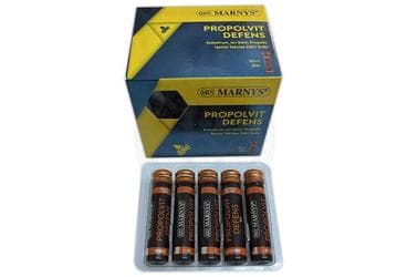 MARNYS PROPOLVIT DEFENS SIVI TAKVIYE EDICI GIDA 20x10 ml ampul İlaç Görseli