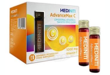 ADVANCEMAX C LIPOZOMAL VITAMIN C ICEREN TAKVIYE EDICI GIDA 1000 mg 10x20 ml şişe İlaç Görseli