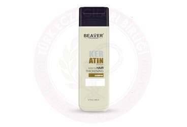 BEAVER KERATIN HAIR THICKENING SAMPUAN 200 ml şişe İlaç Görseli