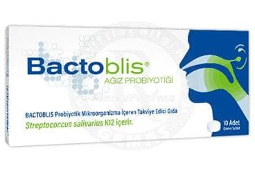 BACTOBLIS ORAL PROBIYOTIK TABLET 10 tablet İlaç Görseli