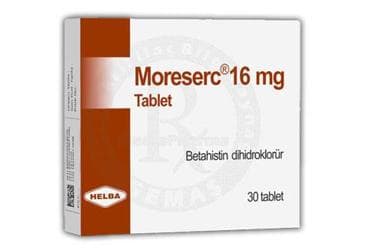 MORESERC 16 MG 30 TABLET İlaç Görseli