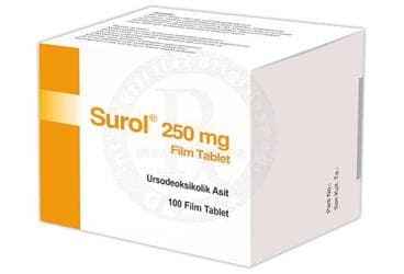 SUROL 250 MG FILM TABLET ( 100 TABLET ) İlaç Görseli