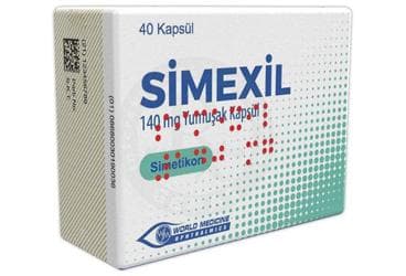 SIMEXIL 140 MG YUMUSAK KAPSUL (40 KAPSUL) İlaç Görseli