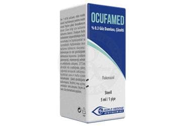 OCUFAMED % 0.3 GOZ DAMLASI, COZELTI (5 ML, 1 SISE) İlaç Görseli