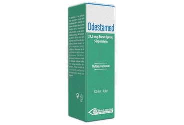 ODESTAMED 27,5 MCG BURUN SPREYI, SUSPANSIYON (120 DOZ) İlaç Görseli