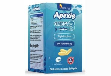 APEXIS OMEGA 3 ENTERIK KAPLI SOFTGEL 50 kapsül İlaç Görseli