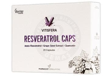 VITISFERA RESVERATROL ICEREN TAKVIYE EDICI GIDA KAPSUL 60 kapsül İlaç Görseli