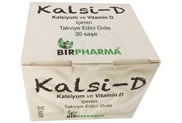 KALSI-D KALSIYUM VE VITAMIN D ICEREN TAKVIYE EDICI GIDA 30 saşe İlaç Görseli