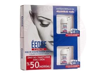 EEOSE FORTE KAS VE KIRPIK BAKIM SERUMU 2x10 ml şişe İlaç Görseli