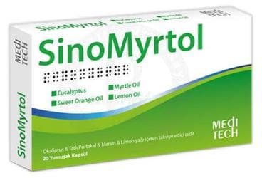 SINOMYRTOL KAPSUL 20 kapsül İlaç Görseli