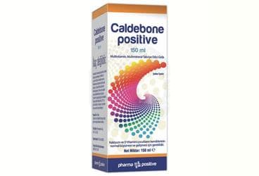 CALDEBONE POSITIVE MULTIVITAMIN, MULTIMINERAL TAKVIYE EDICI GIDA 150 ml şişe İlaç Görseli