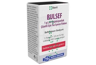 BULSEF 1 GR IM ENJ. COZ. HAZ. ICIN TOZ ICEREN FLAKON İlaç Görseli
