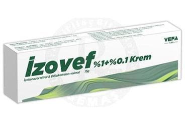 IZOVEF % 1 + % 0,1 KREM İlaç Görseli