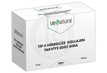 VENATURA TIP II HIDROLIZE KOLLAJEN TAKVIYE EDICI GIDA 30 saşe İlaç Görseli