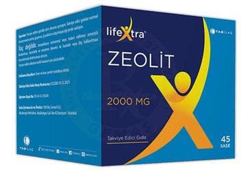 LIFEXTRA ZEOLIT SASE TAKVIYE EDICI GIDA 2000 mg 45 saşe İlaç Görseli