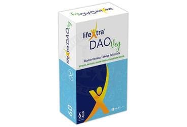 LIFEXTRA DAOVEG DIAMIN OKSIDAZ TAKVIYE EDICI GIDA 60 tablet İlaç Görseli
