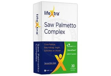 LIFEXTRA SAW PALMETTO COMPLEX TAKVIYE EDICI GIDA YUMUSAK KAPSUL 30 kapsül İlaç Görseli