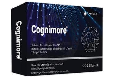 COGNIMORE TAKVIYE EDICI GIDA 30 kapsül İlaç Görseli