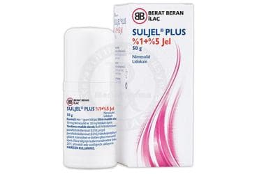 SULJEL PLUS %1+%5 JEL, 50 G İlaç Görseli