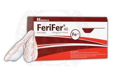 FERIFER-40 ORAL COZELTI 40 MG/5 ML 10 KASIK İlaç Görseli