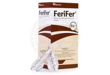 FERIFER 100 MG/5 ML ORAL COZELTI ICEREN 20 KASIK İlaç Görseli