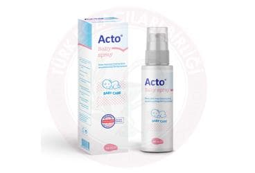 ACTO BABY SPRAY (BEBEK BEZI BOLGESI BAKIM SPREYI) 100 ml şişe İlaç Görseli
