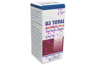 D3 TOTAL 200.000 IU / 10 ML ORAL DAMLA, COZELTI İlaç Görseli