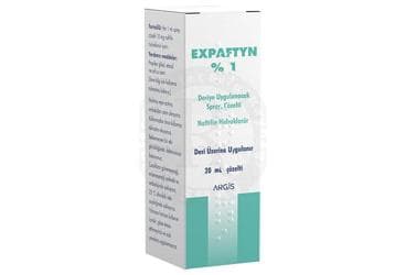 EXPAFTYN %1 DERIYE UYGULANACAK SPREY, COZELTI İlaç Görseli