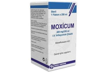 MOXICUM 400 MG/250 ML IV INFUZYON COZELTISI İlaç Görseli