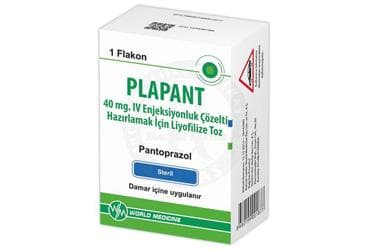 PLAPANT 40 MG IV ENJEKSIYONLUK COZELTI ICIN LIYOFILIZE TOZ ICEREN 1 FLAKON İlaç Görseli