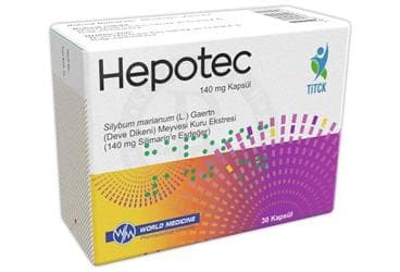 HEPOTEC 140 MG 30 KAPSUL İlaç Görseli