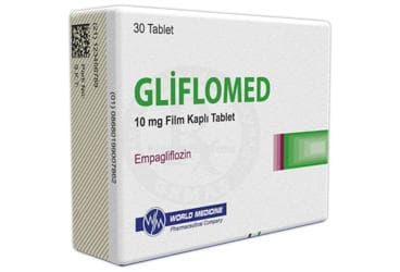 GLIFLOMED 10 MG FILM KAPLI TABLET (30 TABLET) İlaç Görseli