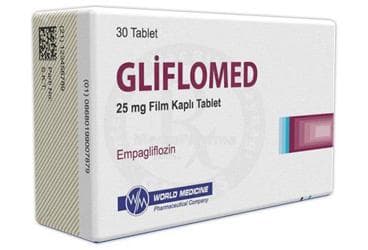 GLIFLOMED 25 MG FILM KAPLI TABLET (30 TABLET) İlaç Görseli