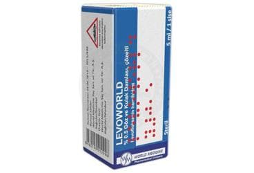LEVOWORLD % 0.5 GOZ VE KULAK DAMLASI, COZELTI (1 SISE) İlaç Görseli