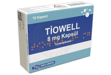 TIOWELL 8 MG KAPSUL (10 KAPSUL) İlaç Görseli