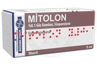 MITOLON %0.1 GOZ DAMLASI, SUSPANSIYON İlaç Görseli