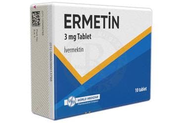 ERMETIN 3 MG TABLET (10 TABLET) İlaç Görseli