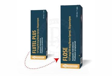 FLOSE 137 MCG / 50 MCG BURUN SPREYI, SUSPANSIYON (120 DOZ) İlaç Görseli