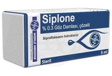 SIPLONE %0.3 GOZ DAMLASI, COZELTI (5 ML, 1 SISE) İlaç Görseli
