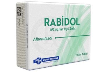 RABIDOL 400 MG FILM KAPLI TABLET (3 TABLET) İlaç Görseli