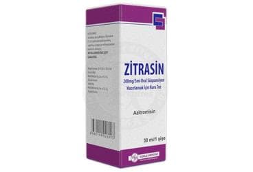 ZITRASIN 200 MG/5 ML ORAL SUSPANSIYON HAZIRLAMAK ICIN TOZ (30 ML) İlaç Görseli